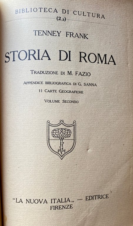 STORIA DI ROMA (VOLUMI 1-2)