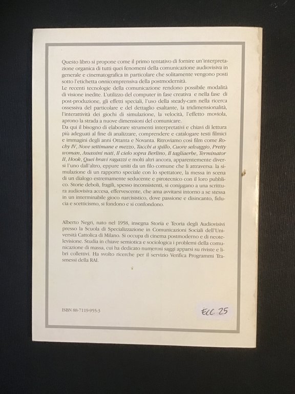 LUDICI DISINCANTI. FORME E STRATEGIE DEL CINEMA POSTMODERNO