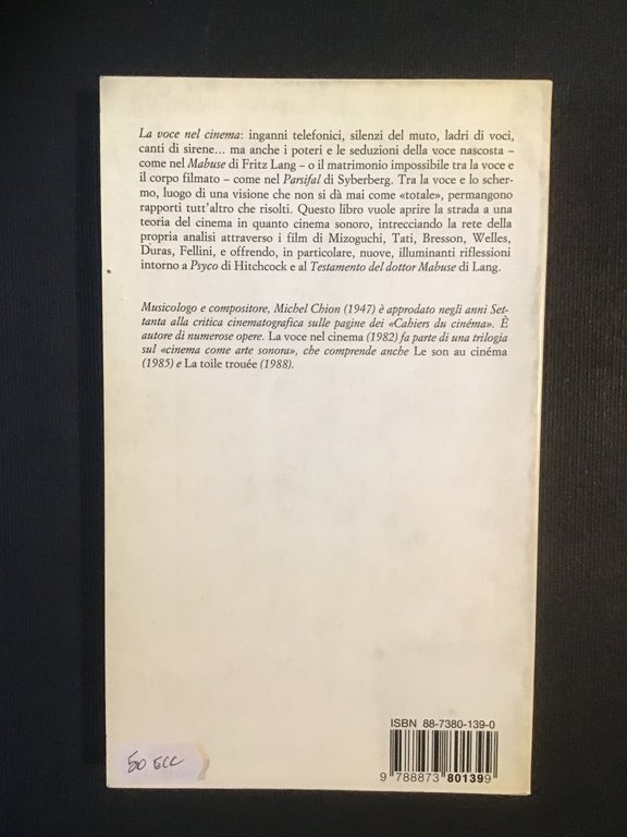 LA VOCE NEL CINEMA