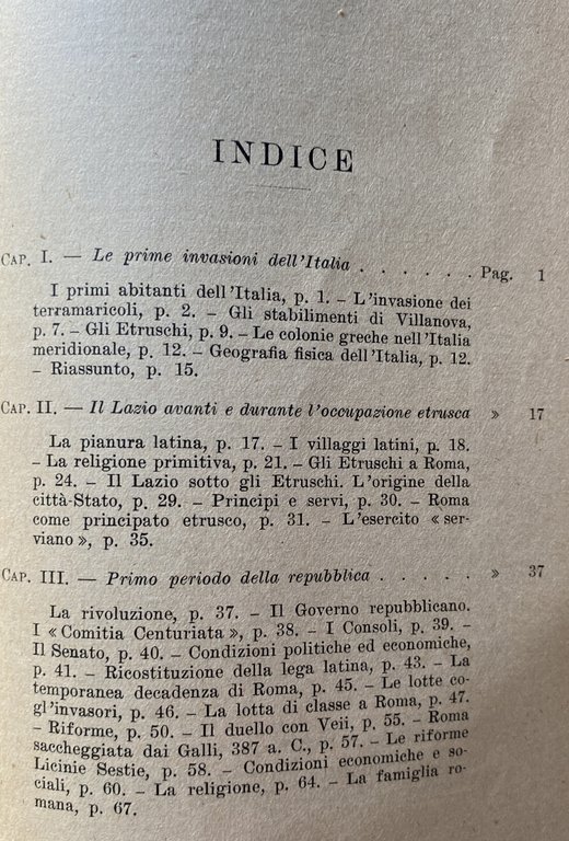 STORIA DI ROMA (VOLUMI 1-2)