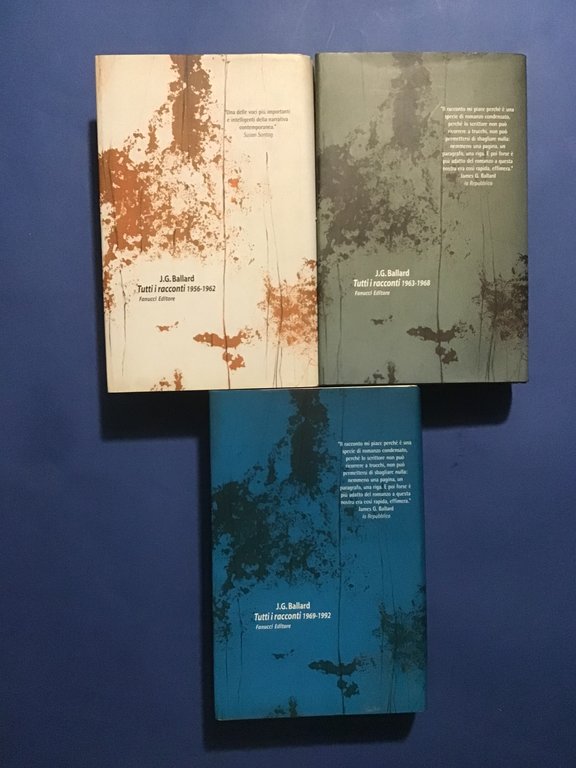 TUTTI I RACCONTI 1956-1962, 1963-1968, 1969-1992 (3 VOLUMI)