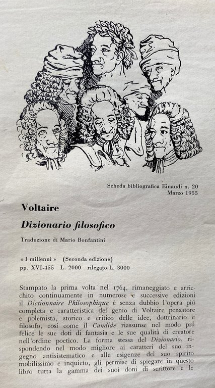 DIZIONARIO FILOSOFICO