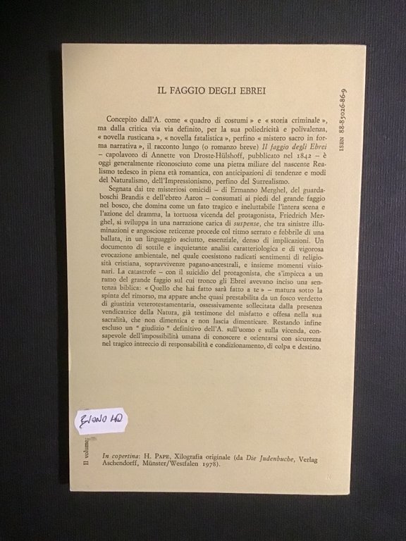IL FAGGIO DEGLI EBREI