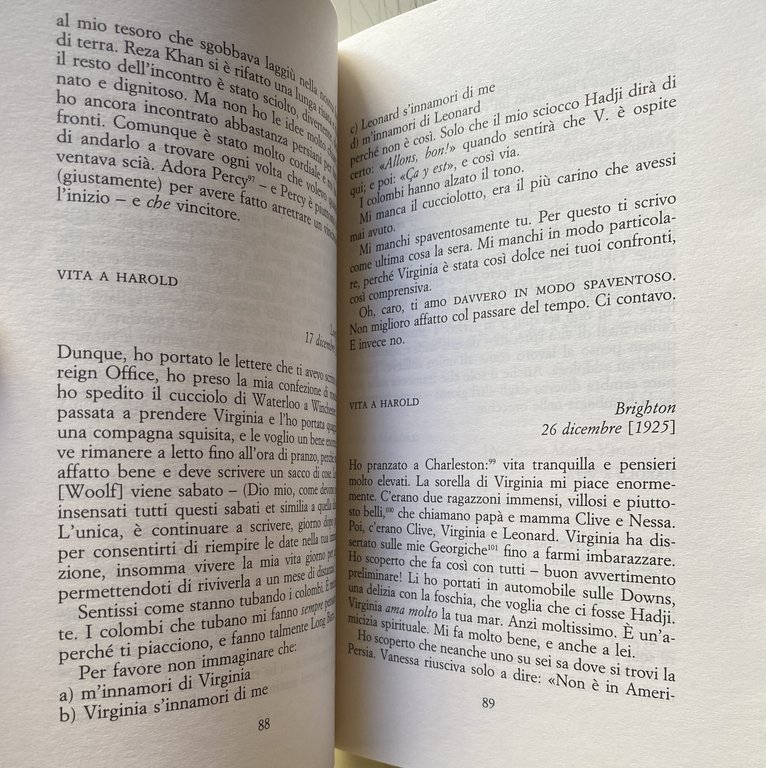 VITA E HAROLD, LETTERE DI VITA SACKVILLE-WEST E HAROLD NICOLSON …