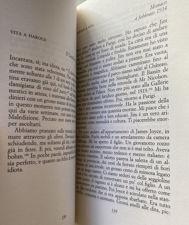 VITA E HAROLD, LETTERE DI VITA SACKVILLE-WEST E HAROLD NICOLSON …