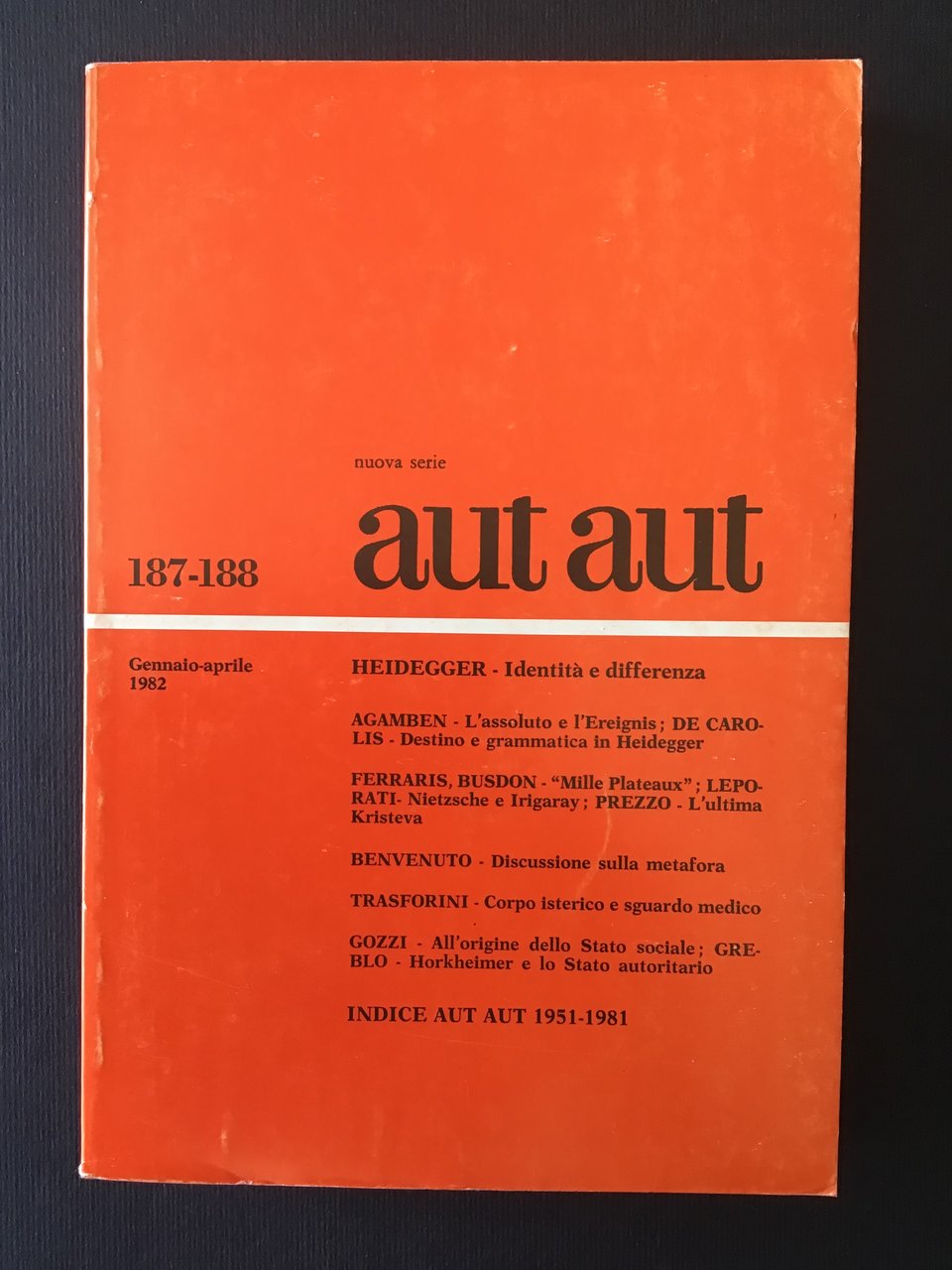 AUT AUT 187-188