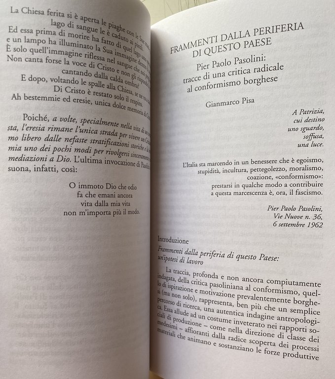 CERCANDO PASOLINI. TRENT'ANNI DOPO