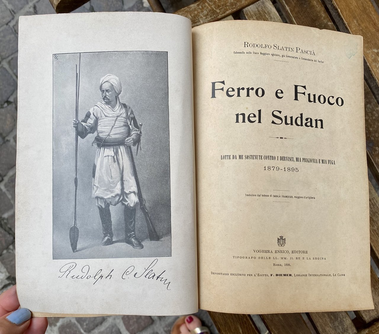 Ferro e fuoco nel Sudan - lotte da me sostenute …