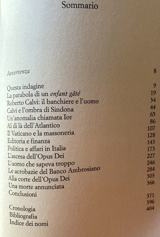 POTERI FORTI. La morte di Calvi e lo scandalo dell'Ambrosiano. …