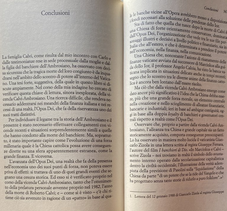 POTERI FORTI. La morte di Calvi e lo scandalo dell'Ambrosiano. …