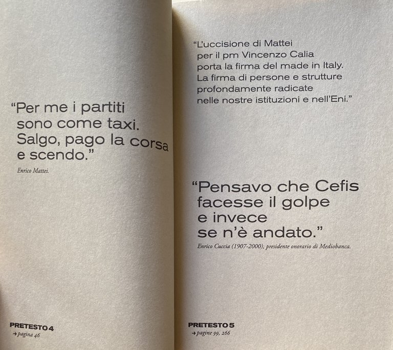 PROFONDO NERO. MATTEI, DE MAURO, PASOLINI. UN'UNICA PISTA ALL'ORIGINE DELLE …