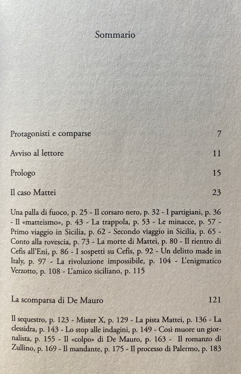 PROFONDO NERO. MATTEI, DE MAURO, PASOLINI. UN'UNICA PISTA ALL'ORIGINE DELLE …