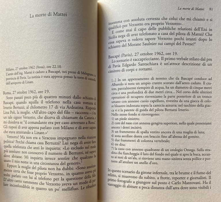 PROFONDO NERO. MATTEI, DE MAURO, PASOLINI. UN'UNICA PISTA ALL'ORIGINE DELLE …