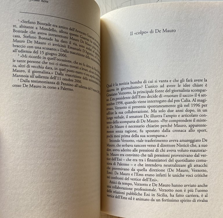 PROFONDO NERO. MATTEI, DE MAURO, PASOLINI. UN'UNICA PISTA ALL'ORIGINE DELLE …