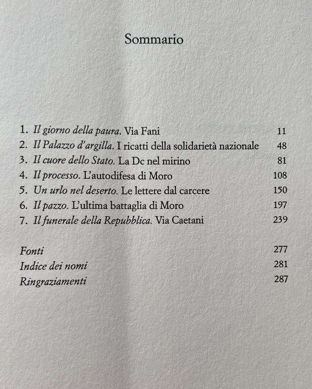 UN AFFARE DI STATO. IL DELITTO MORO E LA FINE …