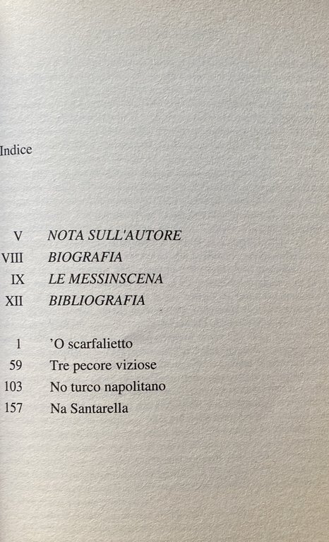 QUI RIDO IO. COMMEDIE DI EDUARDO SCARPETTA ('O SCARFALIETTO, TRE …