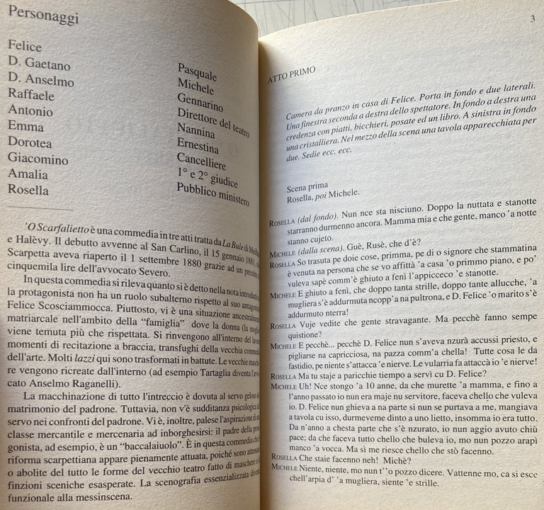 QUI RIDO IO. COMMEDIE DI EDUARDO SCARPETTA ('O SCARFALIETTO, TRE …