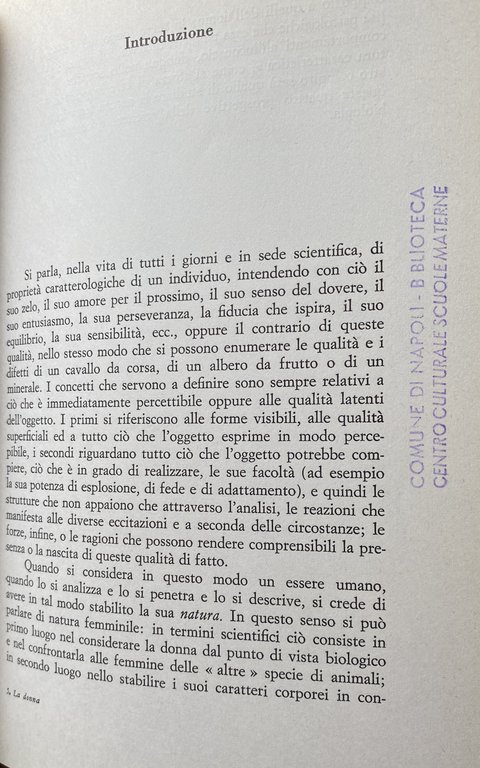 LA DONNA. I SUOI MODI DI ESSERE, DI APPARIRE, DI …