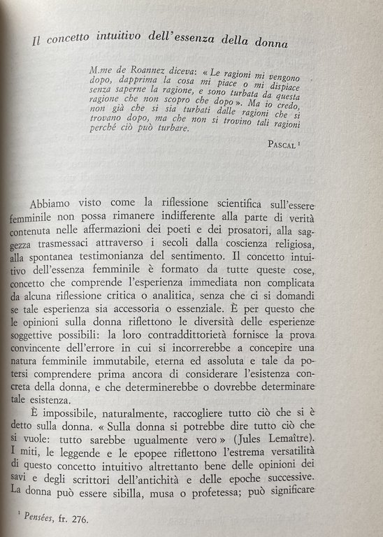 LA DONNA. I SUOI MODI DI ESSERE, DI APPARIRE, DI …