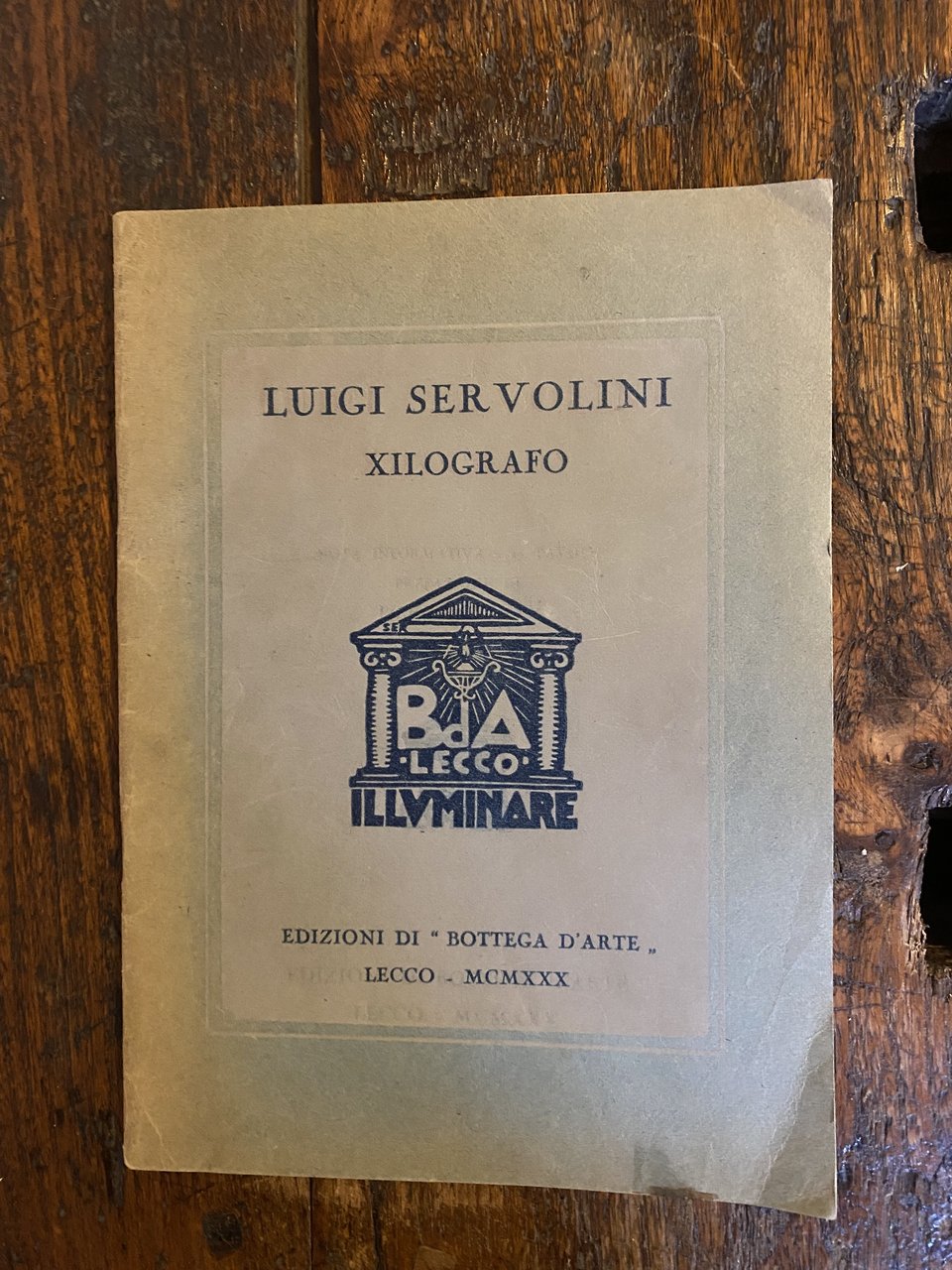 Luigi Servolini xilografo