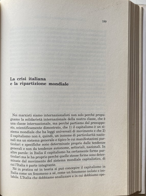 L'INEGUALE SVILUPPO POLITICO 1968-1979