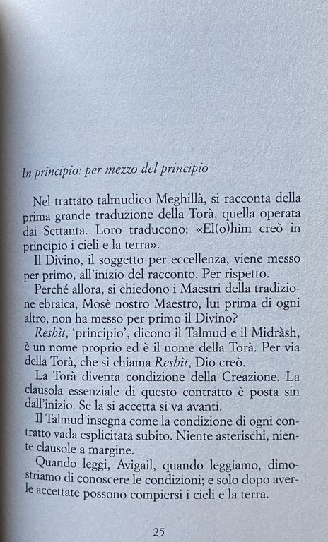 LA GENESI SPIEGATA DA MIA FIGLIA