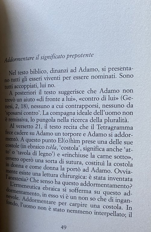 LA GENESI SPIEGATA DA MIA FIGLIA