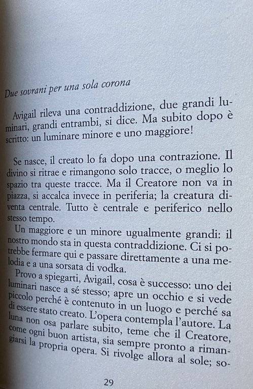 LA GENESI SPIEGATA DA MIA FIGLIA