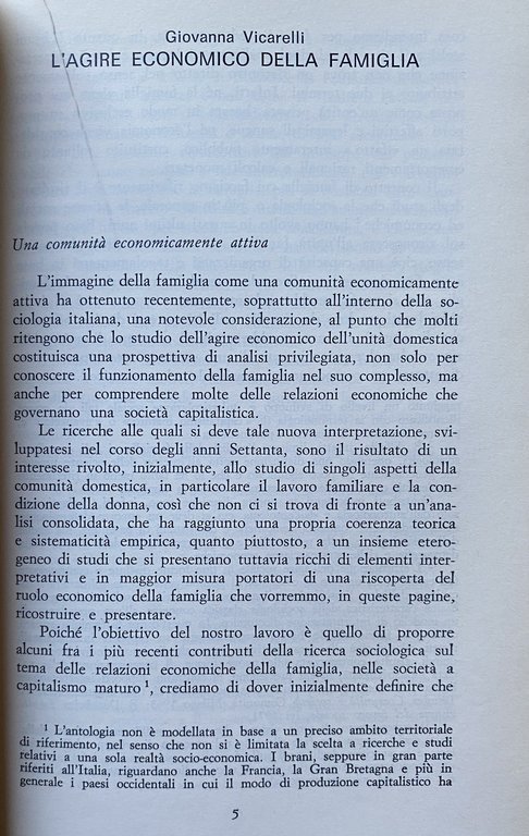 L'AZIENDA FAMIGLIA UNA SOCIETÀ A RESPONSABILITÀ ILLIMITATA