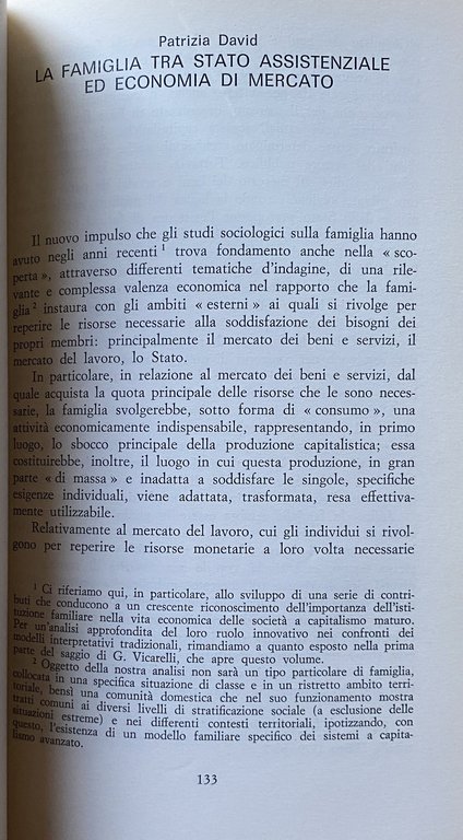 L'AZIENDA FAMIGLIA UNA SOCIETÀ A RESPONSABILITÀ ILLIMITATA