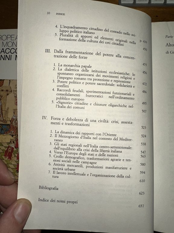 La civilta europea nella storia mondiale. Medioevo V/XV secolo.