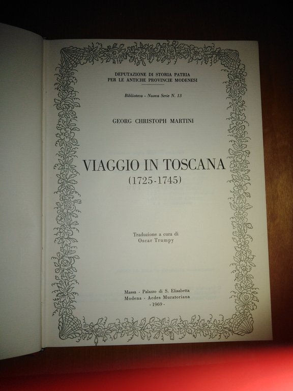 Viaggio in Toscana (1725-1745)