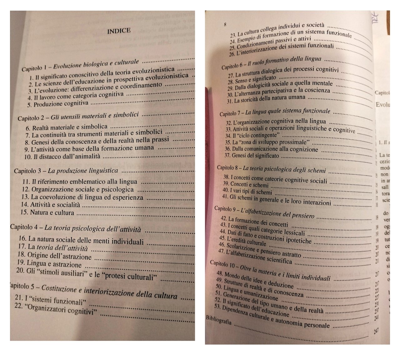 La formazione umana. Dalla biologia alla psicologia mediante l'acculturazione