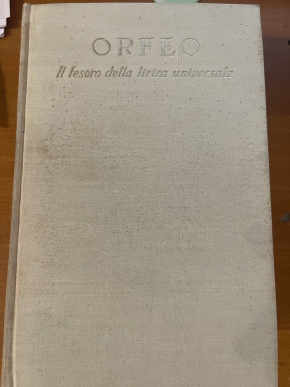 Orfeo. Il tesoro della lirica universale