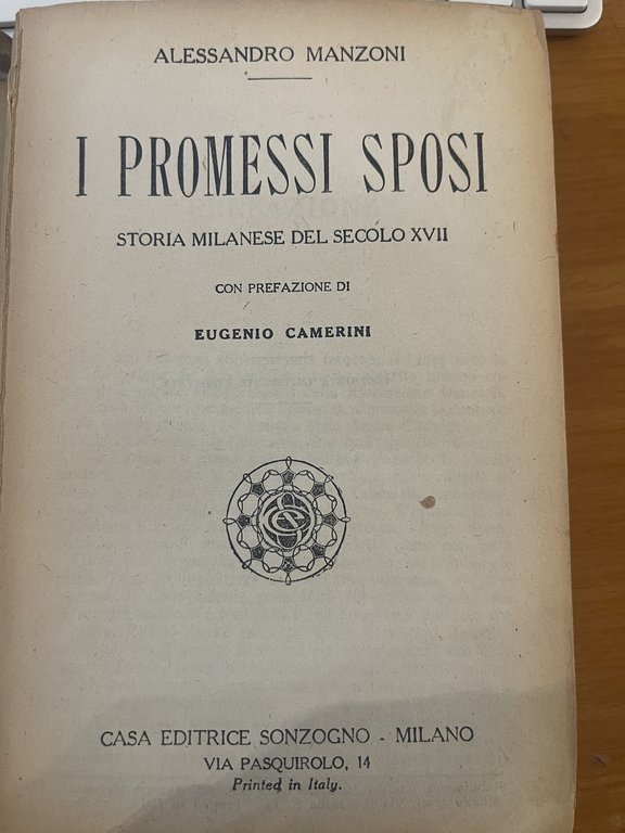 I promessi sposi