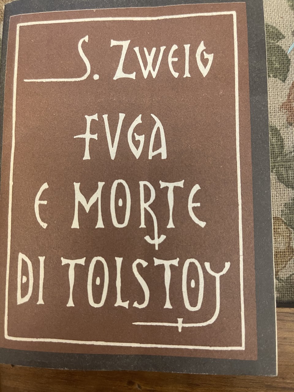 Fuga e morte di tolstoi