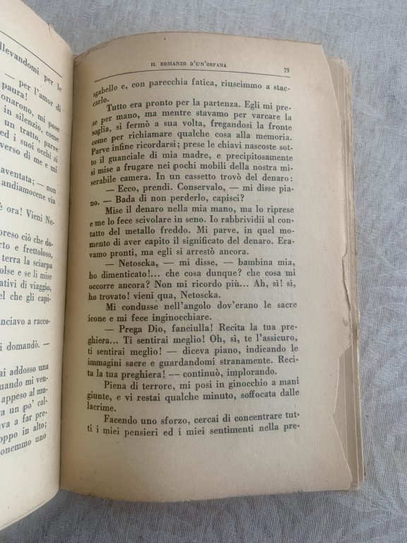 Il romanzo di un'orfana, Le notti bianche