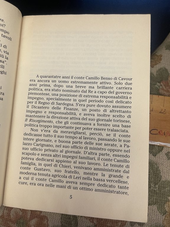 Un' avventura galante del conte di Cavour