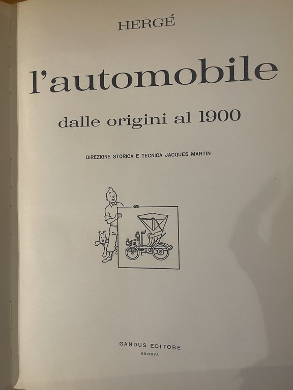 L'automobile dalle origini al 1900