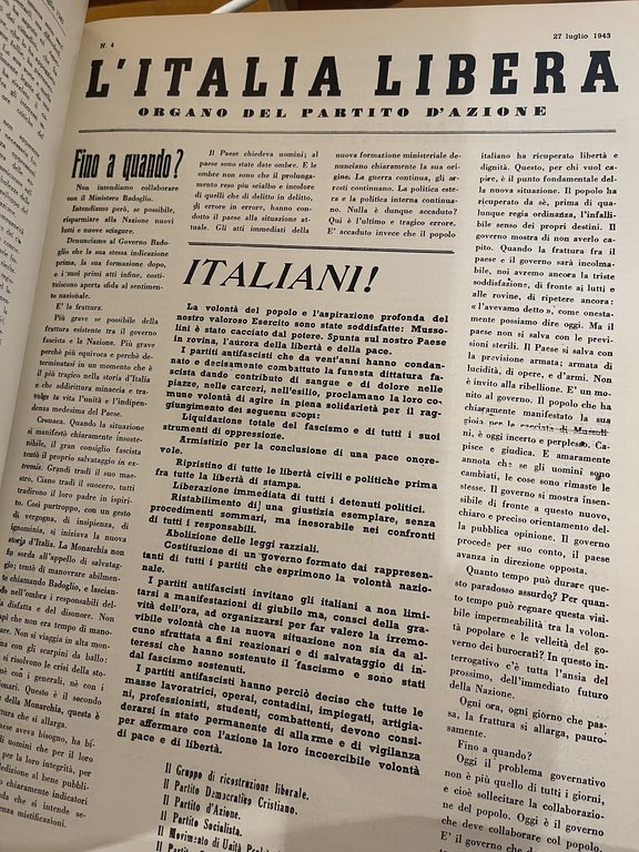 L'Italia libera