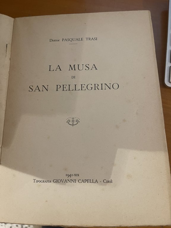 La musa di San Pellegrino