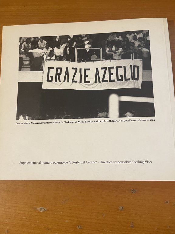 Azelio Vicini un gentiluomo in azzurro