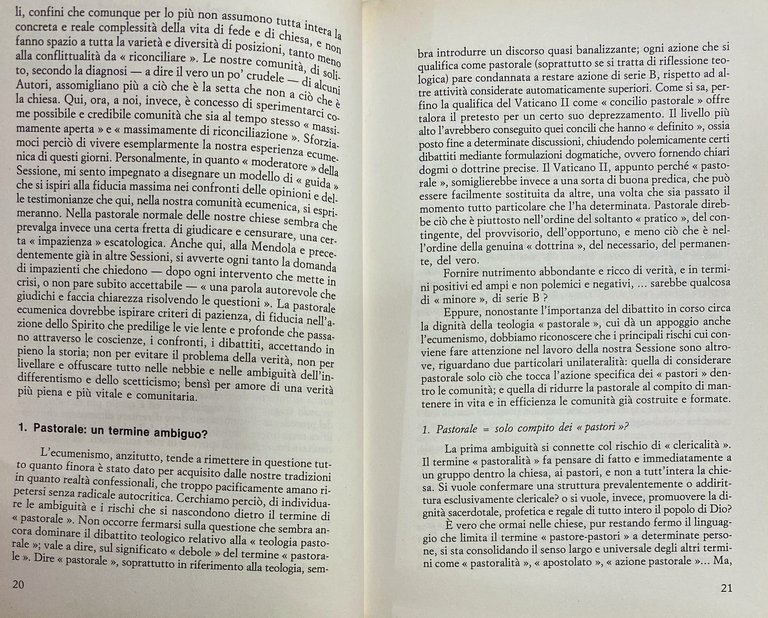 PER UNA NUOVA PASTORALE ECUMENICA. ATTI DELLA XXVII SESSIONE DI …