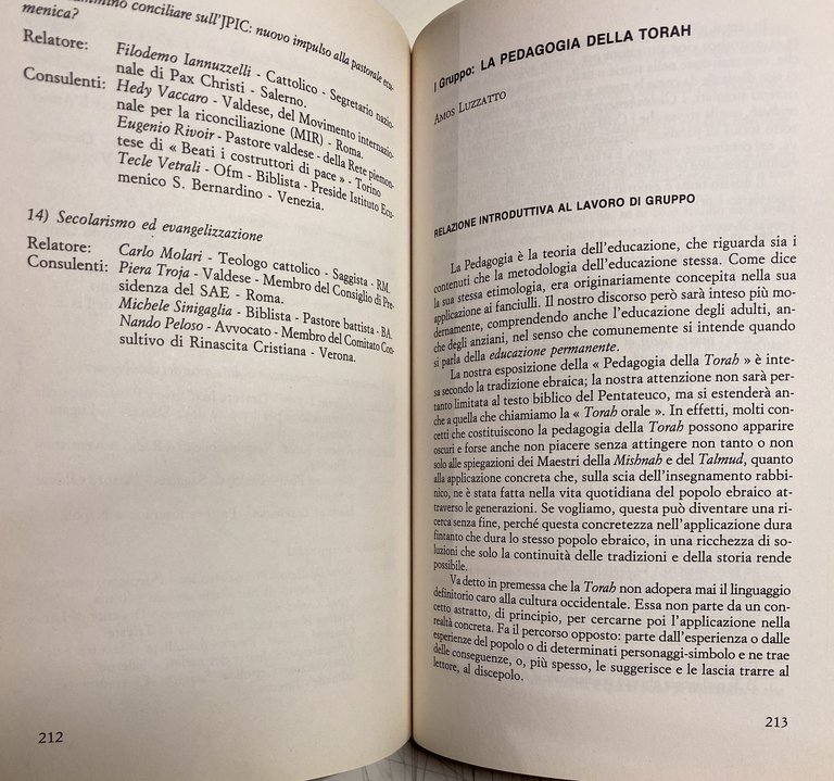 PER UNA NUOVA PASTORALE ECUMENICA. ATTI DELLA XXVII SESSIONE DI …