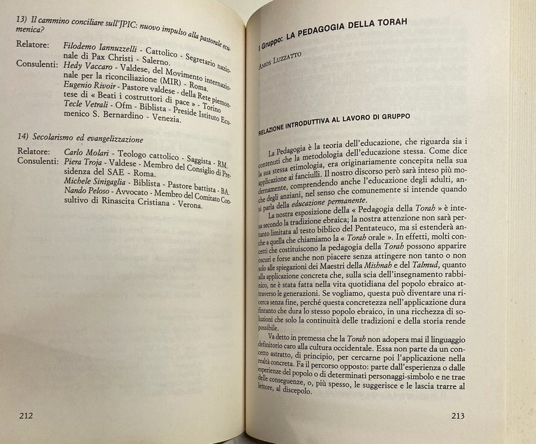 PER UNA NUOVA PASTORALE ECUMENICA. ATTI DELLA XXVII SESSIONE DI …