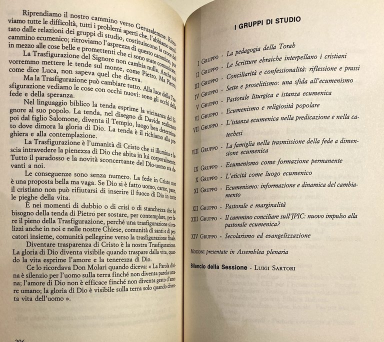 PER UNA NUOVA PASTORALE ECUMENICA. ATTI DELLA XXVII SESSIONE DI …