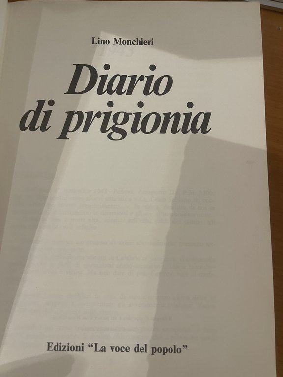 Diario di prigionia