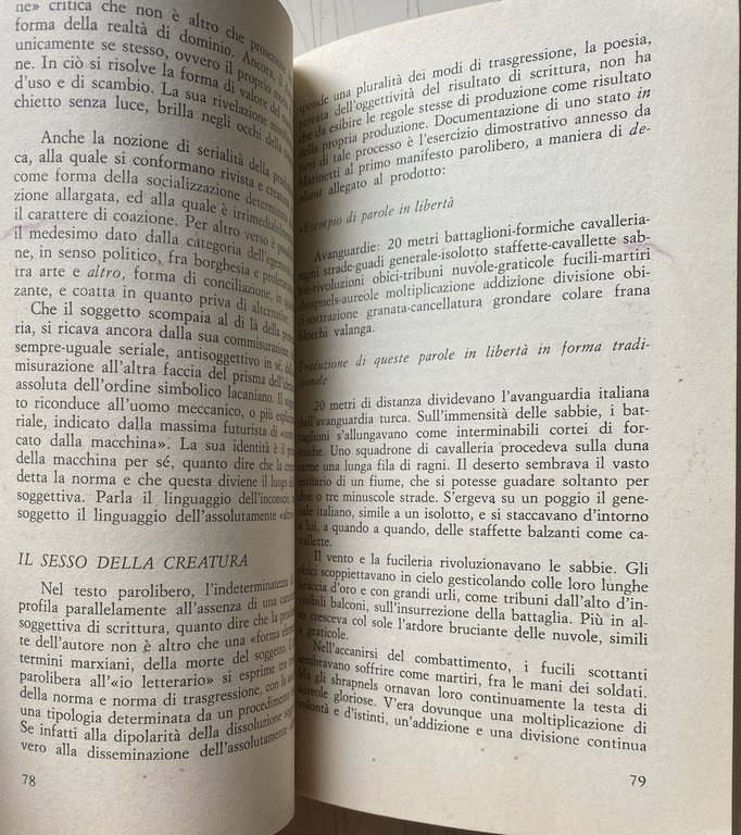 NICHILISMO E IMPERIALISMO. L'AVANGUARDIA LETTERARIA IN ITALIA (1903-1914)