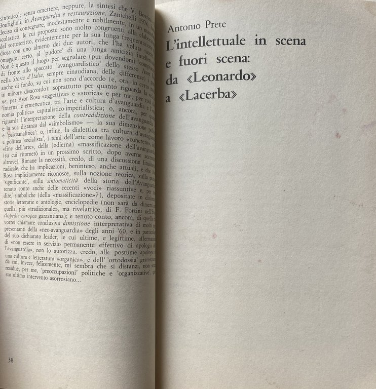 NICHILISMO E IMPERIALISMO. L'AVANGUARDIA LETTERARIA IN ITALIA (1903-1914)