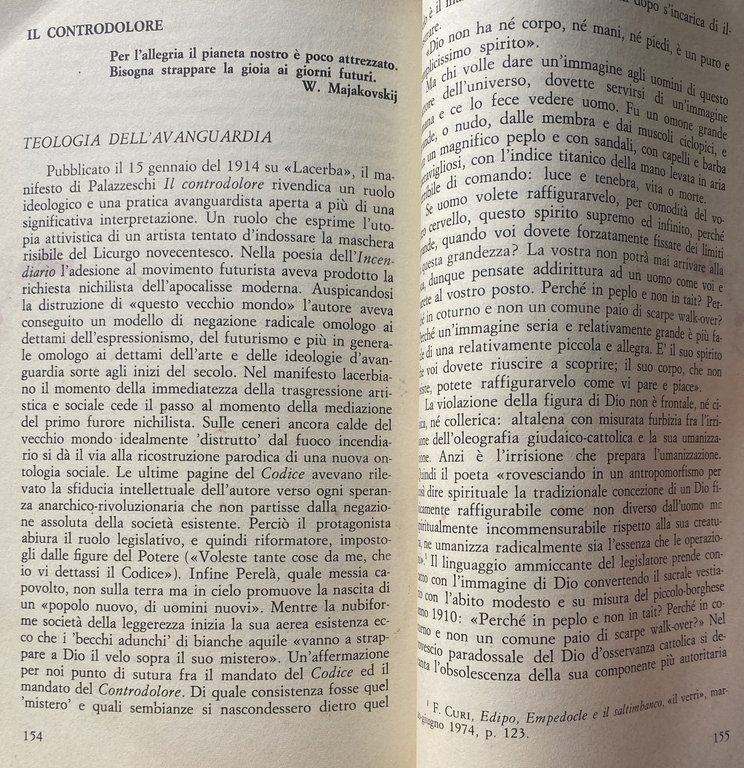 NICHILISMO E IMPERIALISMO. L'AVANGUARDIA LETTERARIA IN ITALIA (1903-1914)